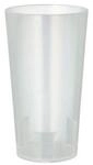 Trinkbecher Papstar, Mehrweg, 0,3 l, &Oslash; 70 mm, mit F&uuml;llstrich & Stapelkante,