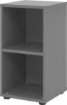 Regale Breno, 2 OH, 28 kg je Boden, B 400 x T 400 x H 748 mm, Spanplatte, graphit