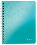 LEITZ Notizbuch WOW 4641, DIN A5, kariert, eisblau