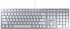 Cherry KC 6000 SLIM FOR MAC - Tastatur - USA - Silber