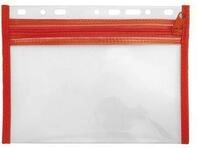 Veloflex Rei&szlig;verschlusstasche Velobag XXS, Format DIN A5, rot