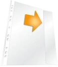 Durable Prospekth&uuml;lle, DIN A4, seitlich offen,5 St&uuml;ck, transparent