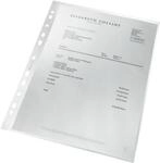 Prospekth&uuml;lle re:cycle, DIN A4, 0,1 mm stark, recycelter PP-Folie, 100 St&uuml;ck