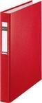 LEITZ&reg; Ringbuch, DIN A4, 4-Ring-Mechanik, R&uuml;ckenbreite 40 mm, &uuml;berbreit, rot