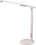 LED-Tischleuchte IDEAL, Tastdimmer, 770 Lumen, 2700-5000 Kelvin, Aluminium, wei&szlig;