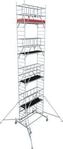Alu-Faltger&uuml;st Krause ProTec XS, 200 kg/m&sup2;, gebremste Rollen, L 2000 x B 700...