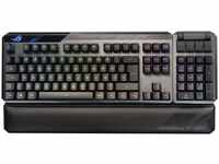 Asus ROG Claymore II - Tastatur - Hintergrundbeleuchtung - kabellos - USB, 2.4 GHz -