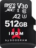 GOODRAM IRDM M2AA - Flash-Speicherkarte (SD-Adapter inbegriffen) - 512 GB - A2 /