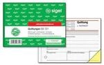 sigel&reg; Quittungsblock SD 121, DIN A6 quer, fortlaufend nummeriert,