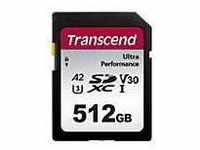 Transcend 340S - Flash-Speicherkarte - 512 GB - A2 / Video Class V30 / UHS-I U3 -