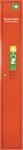 Stehschrank Erste Hilfe, mit Inhalt, orange