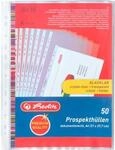Prospekth&uuml;lle Premium, DIN A4, PP-Folie, glatt, dokumentenecht, 50 St&uuml;ck, extra