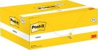 Post It Post-it&reg; Haftnotizen Notes 653CY-VP20, B 51 x T 38 mm, PEFC&reg;-Papier, gelb,