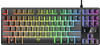 Trust GXT 833 Thado - Tastatur - hintergrundbeleuchtet - USB - Deutsch - Schwarz