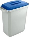 Wertstoff-Sammelbeh&auml;lter, 60 l, mit Deckel, blau