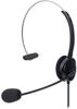 Manhattan Mono On-Ear Headset (USB), Microphone Boom (padded), Retail Box Packaging,