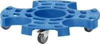 Reifenroller Tyre Trolley, f&uuml;r normale Reifen, aus Polypropylen, &Oslash; 630 mm, bis 120