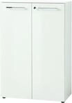 Aktenschrank MONTERIA, Front & Abdeckplatte aus Glas, abschlie&szlig;bar, 3 OH, B 800 x T