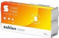 Satino Toilettenpapier Smart, 3-lagig, mit Pr&auml;gung, L 27,5 m x B 94 mm,