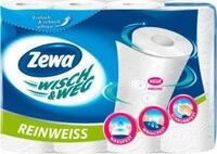 K&uuml;chenrollen Zewa wisch & weg, 4 Rollen, Papier, 2-lagig