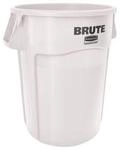 Abfallbeh&auml;lter rubbermaid Brute, 166,5 l, rund, UV-Blocker, L 612 x B 717 x H 796
