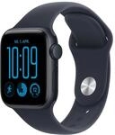 Apple Watch SE 3 Aluminium 44mm Mitternacht (Sportarmband navyblau) S/M 2026