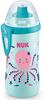NUK 10.255.590, NUK Trinkflasche Junior Cup, Color Change, mint rosa/pink