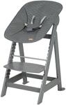 Roba Treppenhochstuhl, Set 2in1 Graphite gesteppt Born Up 'Luxe' 4151460