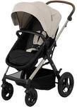 Kinderkraft Kombikinderwagen MOOV 2 Air Trio-Set inkl. Babyschale MINK PRO grau