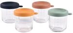 Beaba 4er-Pack Portionsbeh&auml;lter aus Glas