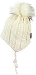Sterntaler Winterm&uuml;tze Strick Bommel