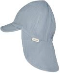 Sterntaler Musselin-Schirmm&uuml;tze mit Nacken- und UV-Schutz