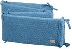 Roba Nestchen passend f&uuml;r Babybetten 60x120cm oder 70x140 cm 'Seashells' indigo