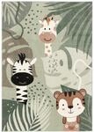 Pergamon Kinder Teppich Softstar Kids Safari Animal Friends 4169703