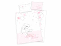 babybest® Bettwäsche Kleiner Lieblingsmensch rosa 100 x 135 cm