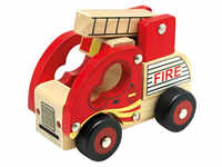 Bino Holzauto Feuerwehr