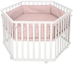 Roba Laufgittereinlage 6-eckig roba Style rosa 4136325