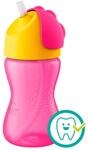 Philips Avent Trinklernbecher mit Strohhalm, SCF798/02, 300ml, 12-18M