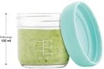 Babymoov 8er-Pack Aufbewahrungsbecher Glas