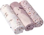 L&auml;ssig 3er-Pack Mullwindeln 80x80 cm Heavenly Soft Tiny Farmer