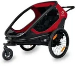 hamax Kinderfahrradanhänger Outback mit Rückenlehnenverstellung - Red/Black hamax Kinderfahrradanhänger Outback mit Rückenlehnenverstellung - Red/Black
