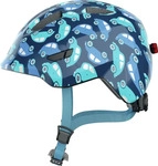 Abus 67296, Abus Fahrradhelm Smiley 3.0 LED blau