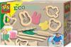 SES Creative® Eco Knete mit Holzwerkzeugen