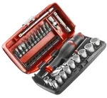 FACOM Steckschluessel-Set 1/4 12-Kant 27-tlg