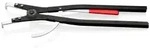 KNIPEX 46 20 A51 Sicherungsringzange f&uuml;r Au&szlig;enringe auf Wellen schwarz pulverbes...