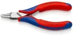 KNIPEX 36 22 125 Elektronik-Best&uuml;ckungszange mit Mehrkomponenten-H&uuml;llen 125 mm
