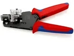 KNIPEX 12 12 02 Pr&auml;zisions-Abisolierzange mit Formmessern mit Mehrkomponenten-H&uuml;...