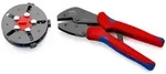 KNIPEX 97 33 01 MultiCrimp&reg; Crimpzange mit Wechselmagazin mit Mehrkomponenten-H&uuml;...