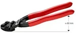 KNIPEX 71 41 200 CoBolt&reg; Kompakt-Bolzenschneider mit Kunststoff &uuml;berzogen schwar...