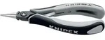 KNIPEX 34 32 130 ESD Pr&auml;zisions-Elektronik-Greifzange ESD mit Mehrkomponenten-H&uuml;...
